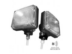 Пластиковая фара квадратная Federal Electric